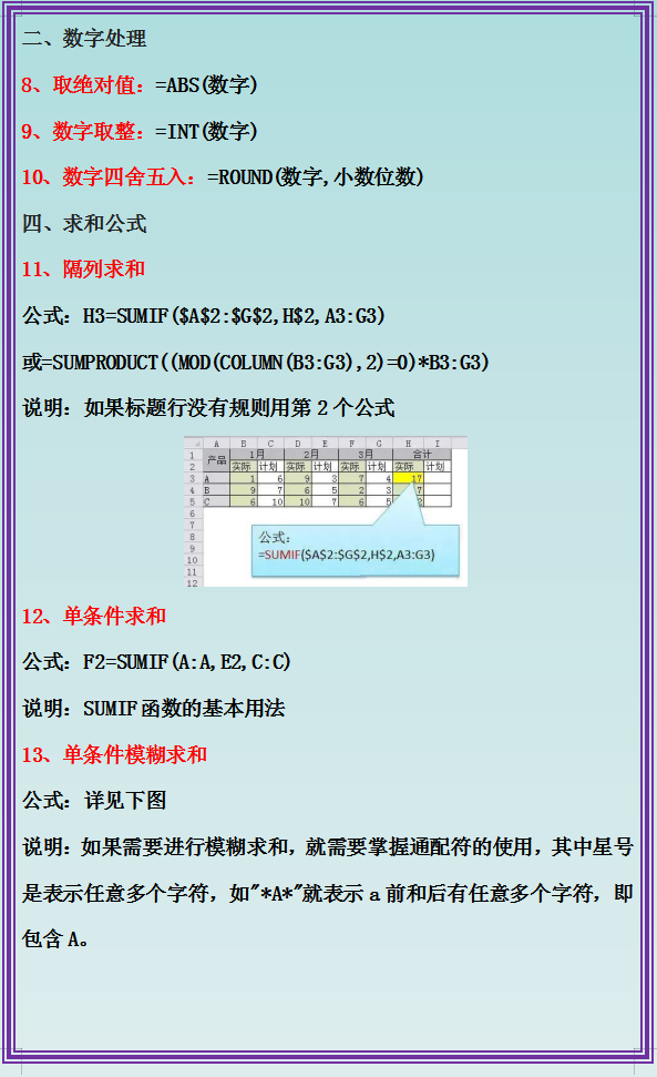 excel函数公式大全 常用excel函数公式用法全表整理